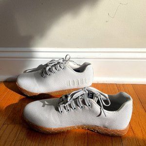 No Bull Project Moon Rock Speckle Trainer (Men's), White/Speckled Sole, Size 8.5